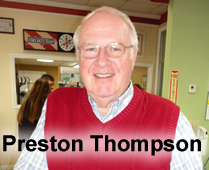 Preston Thompson’s Carpet Shoppe founder in Dickson